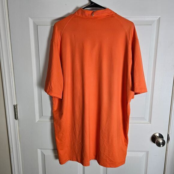 Tiger‎ Woods Collection Nike Dri-Fit Polo-Orange-Men's XL - Picture 5 of 8